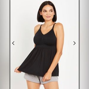 Motherhood Maternity Nursing Sleep Cami